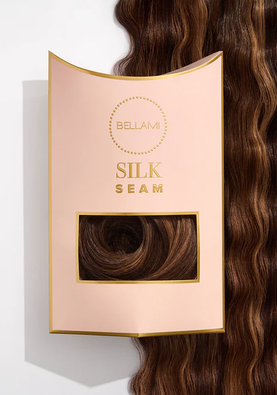 Bellami “Off Black” 18” 2024 140g Silk Seam Extensions